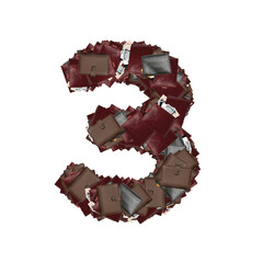 Cyrillic fonts with dollars inside wallets. Isolated background