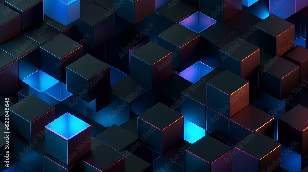 Poster process of digital transformation, abstract illustration. shift from traditional methods to digital 