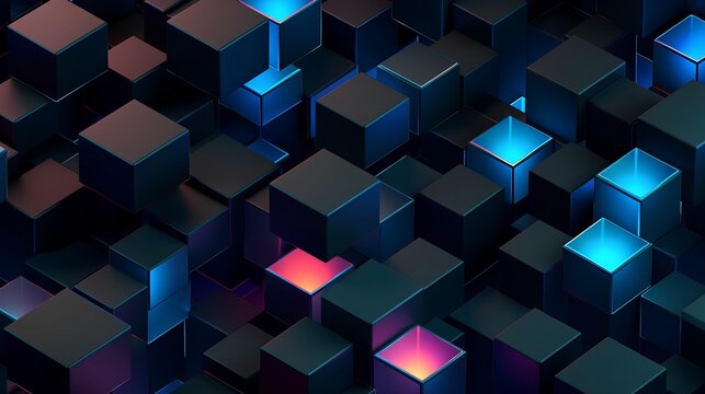 Process of digital transformation, abstract illustration. Shift from traditional methods to digital ones across various aspects of business. Harnessing the power of modern technology. Generative AI