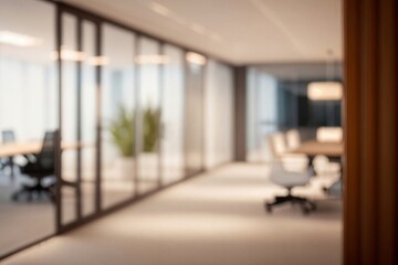Table Top And Blur Office of the Background