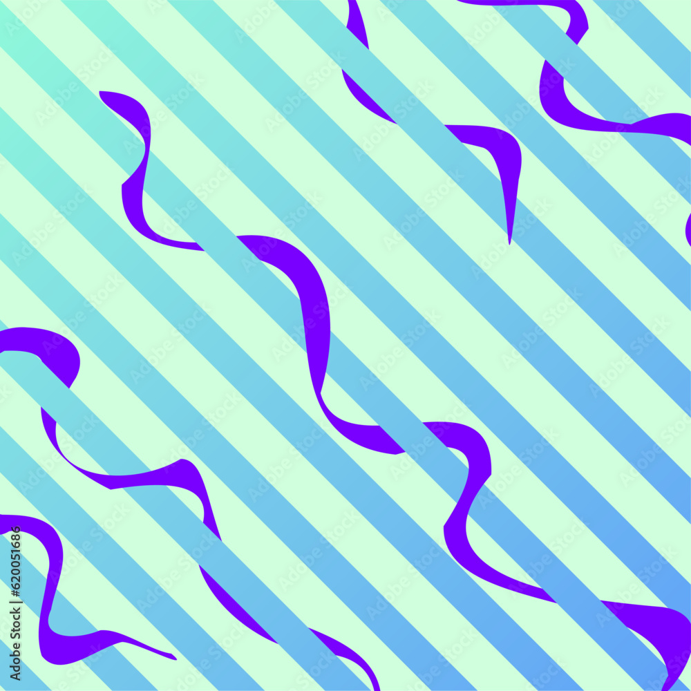 Poster gradient blue gradient striped lines texture background with purple spinning threads