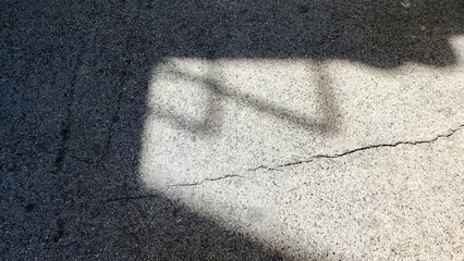 Fototapeta premium shadow on concrete