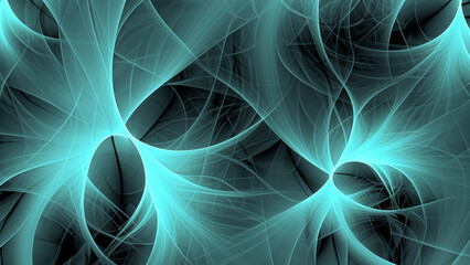 abstract plant background, fractal illustration for creative design