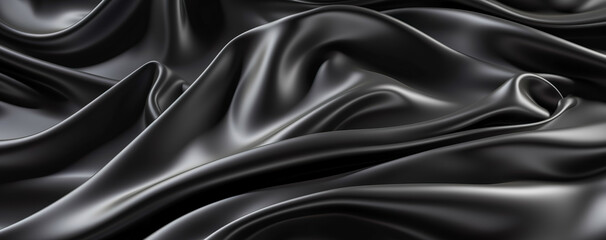 Fototapeta premium abstract background luxury cloth. Smooth elegant silk can use as wedding background. Generative AI