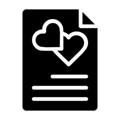 love letter icon