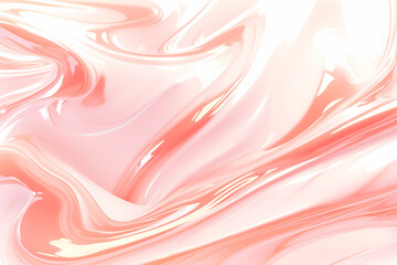 Luxury skincare captured as a swirling cosmetic milk liquid, epitomizing smoothness and purity, excellent for a beauty and wellness-focused project, generative ai