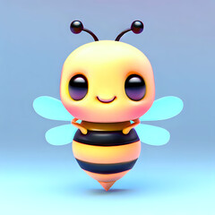 bee and honey