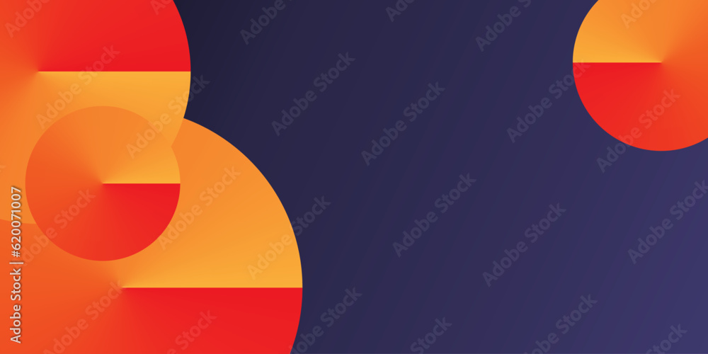 Poster colorful futuristic conical gradient background - retro style colors, circular round gradient geomet