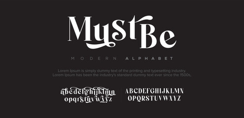 Modern vintage alphabet letters font and number. Typography elegant classic lettering serif fonts decorative wedding retro concept. vector illustration.