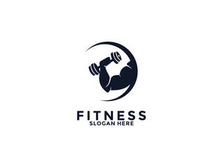 Fitness and Gym Logo Design Vector