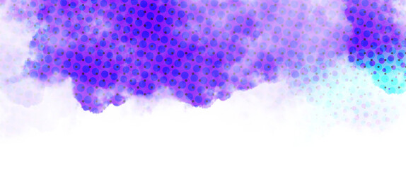 abstract background with splashes on transparent background clipart blue and purple
