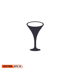 Icon vector graphic of Glass