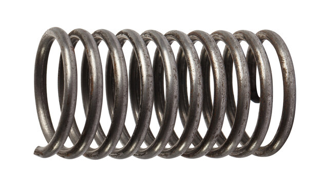 Metal spring cut out