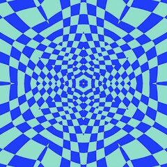 Abstract gradient image for the background to form a stripe pattern with blue-green colors