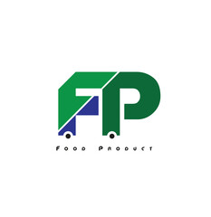 FP Light vector logo Light Green, Blue + Deep Green for company Use