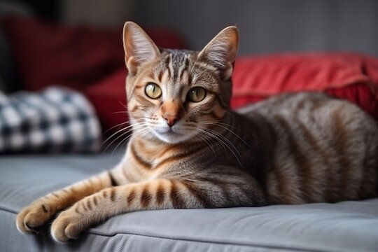 portrait of a cat. 