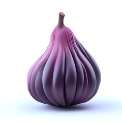 onion isolated on white background
