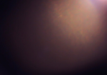 Natural light overlay light source lens flare