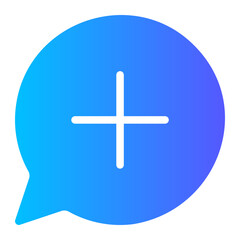 new message gradient icon
