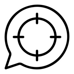 discussion line icon