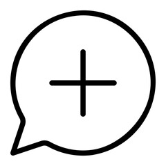 Obraz premium new message line icon