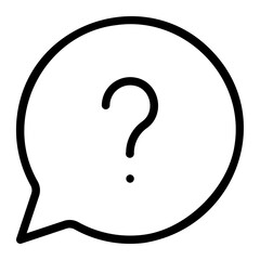 question line icon