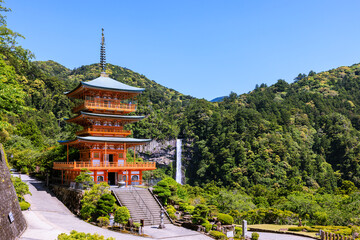 世界遺産那智の滝　和歌山県那智勝浦町那智山
World Heritage Nachi Falls,...