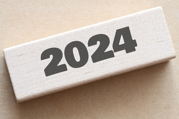 2024 plans with digital marketing concepts,business team and goals