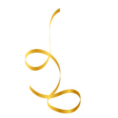 Gold Ribbon Illustration