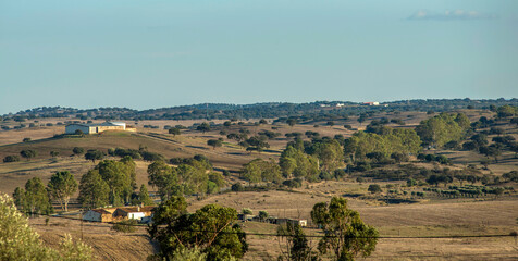 Fototapeta na wymiar La campagne aux environs de Castro Verde, Alentejo, Portugal