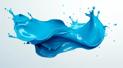  Blue Paint splash © PHdJ