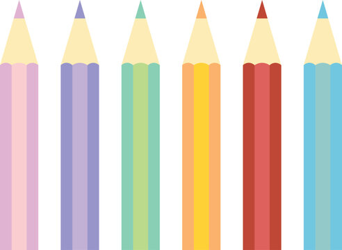 pencils vector image or clipart
