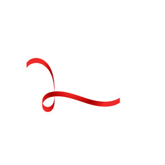 Red Ribbon Illustration