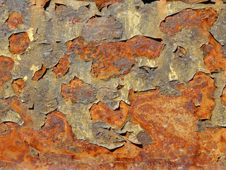 old rusty metal