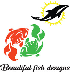 Beautiful fish designs