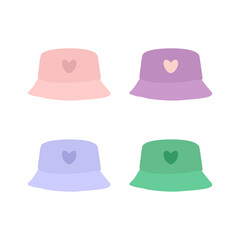 set of hats
