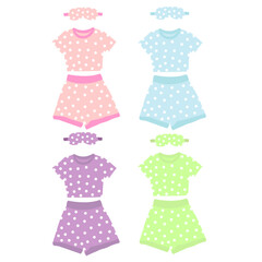 illustration of a set of clothes