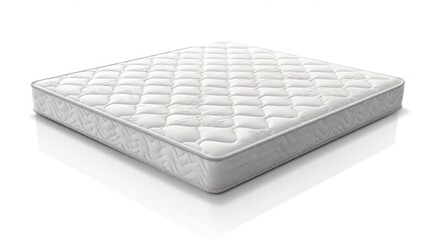 Mattress isolated on white background