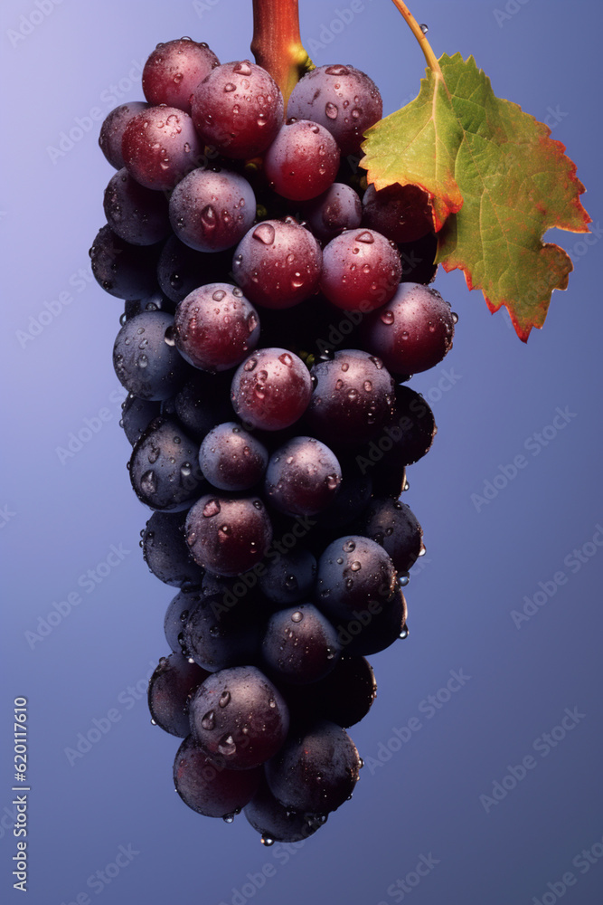 Poster Grenache is a red wine grape that is known for its fruity and spicy character. Generative AI technology