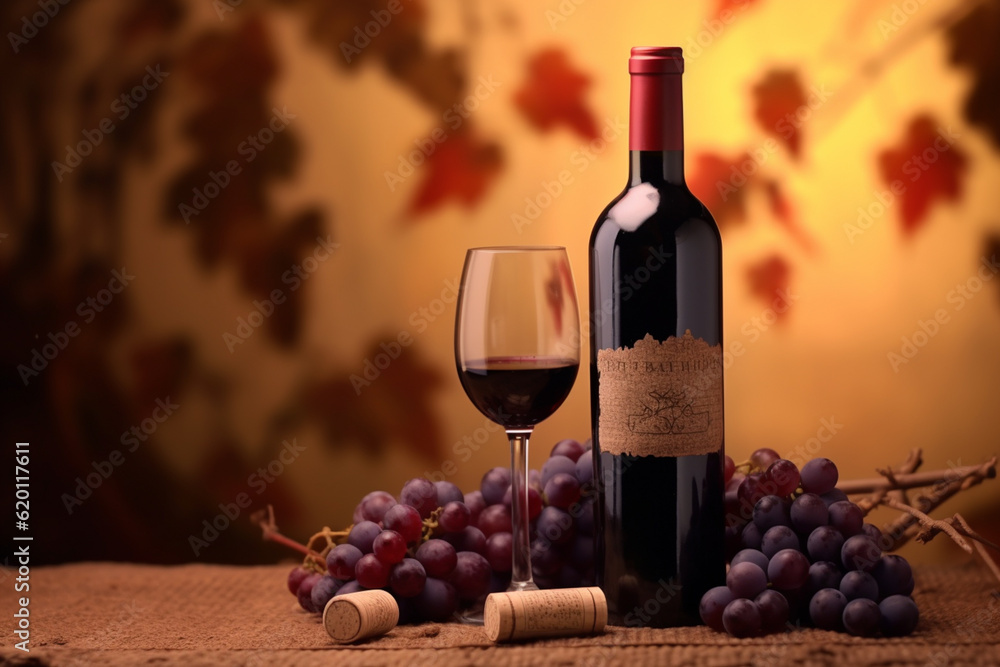 Poster Tempranillo is a red wine grape native to Spain and is the key grape in Rioja and Ribera del Duero wines. Generative AI technology