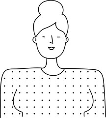 Woman Business Avatar Icon