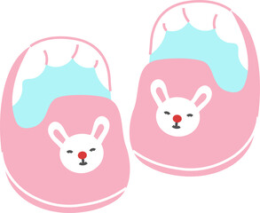 Baby Shoes Illustration