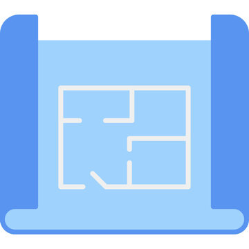 Blue Print Icon