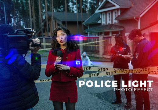 Police Light Overlay