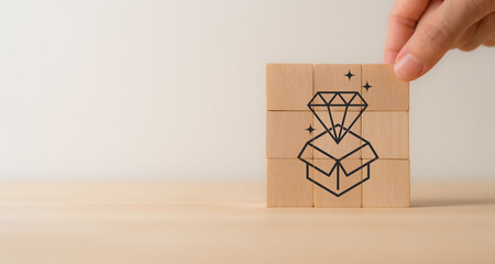 High quality, special, limited, exclusive, VIP, made to order, personalization marketing concept....