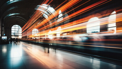 "Urban Rhythm: Capturing the Vibrant Energy of the Metro
