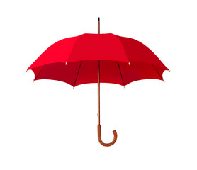 roter Schirm