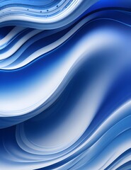 Obraz premium Gradient wave