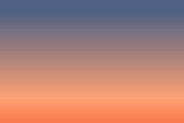 vector illustration of evening sunset atmosphere nobody no cloud for background.