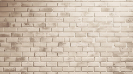 Naklejka premium a white brick wall with light shining on it. The light creates shadows on the wall.